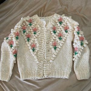 NWT.  Beautiful Open Knit Sweater